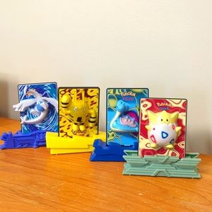 Pokemon The Movie Burger King toys